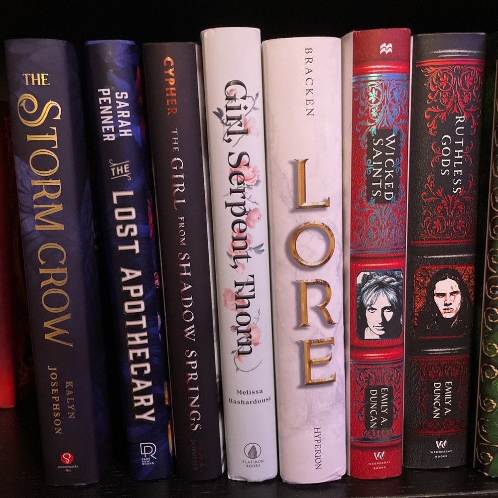 Hardcover Books ($10 each)